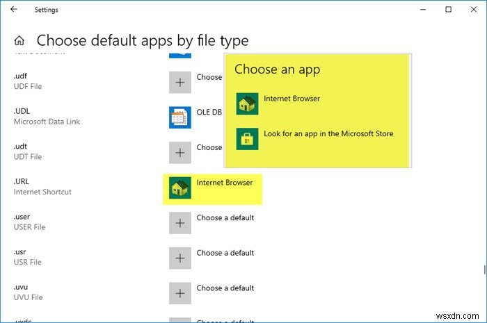What is this ‘Internet Browser’ I see in Default apps list in Windows 10 Settings?