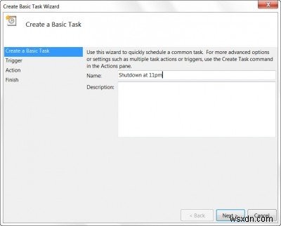 Schedule Shutdown or Restarts using the Task Scheduler in Windows 11/10