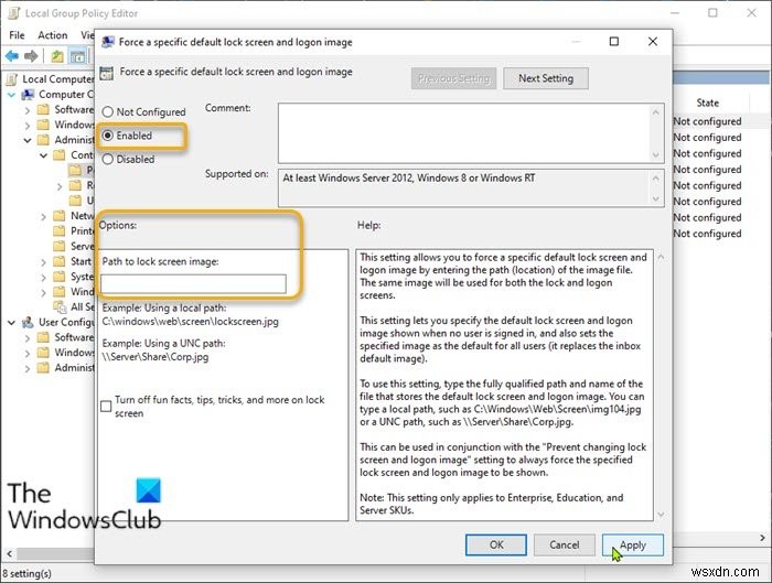 Lock Screen picture keeps changing when Windows 10 boots up