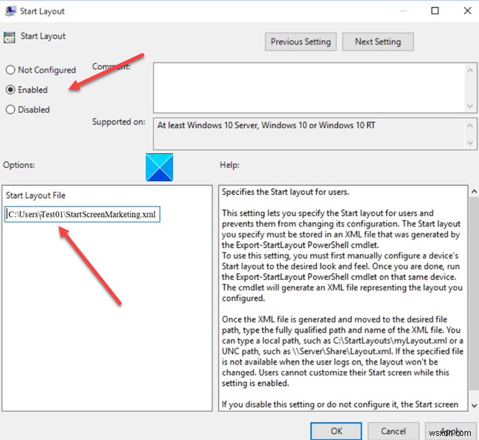 How to customize Windows 10 Start layout by replacing the .xml file