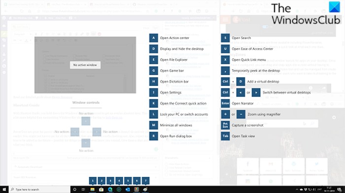 How to enable & use Windows Key Shortcut Guide PowerToy in Windows 11/10