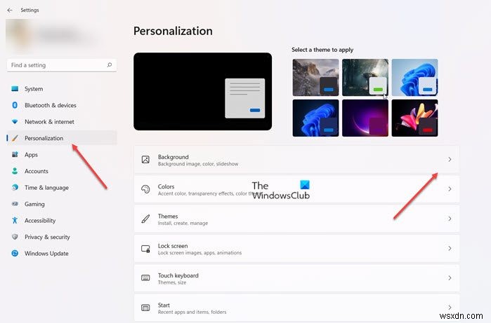 How to enable Wallpaper Slideshow in Windows 11/10