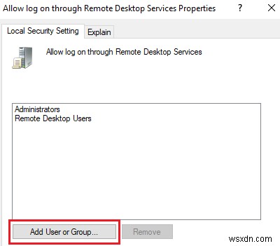 Your credentials did not work in Remote Desktop on Windows 11/10