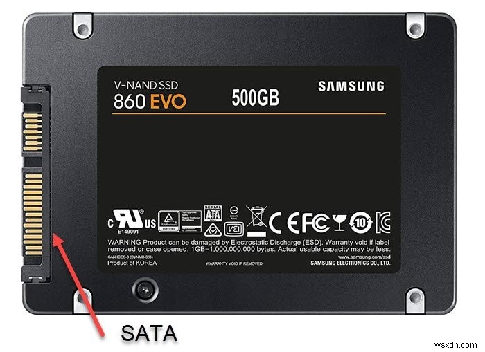 What is SATA or NVMe SSD? How to tell if SSD is SATA or NVMe?