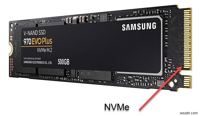 What is SATA or NVMe SSD? How to tell if SSD is SATA or NVMe?