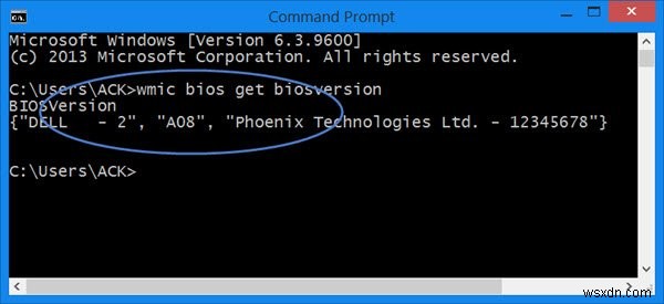 How to check BIOS version in Windows 11/10