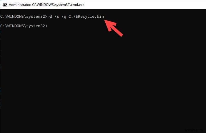 Deleted files not showing in Recycle Bin in Windows 11/10