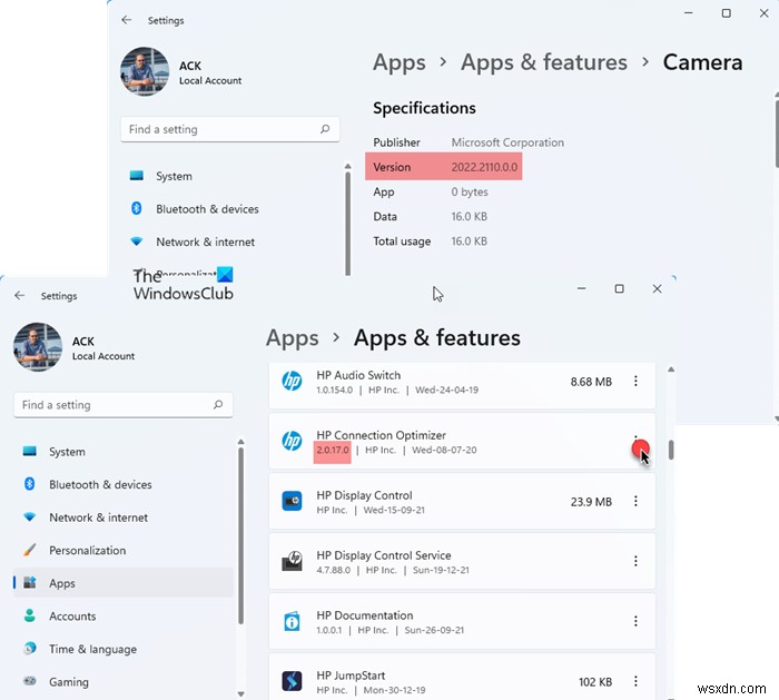 How to find Version Number of App, Software or Program in Windows 11/10