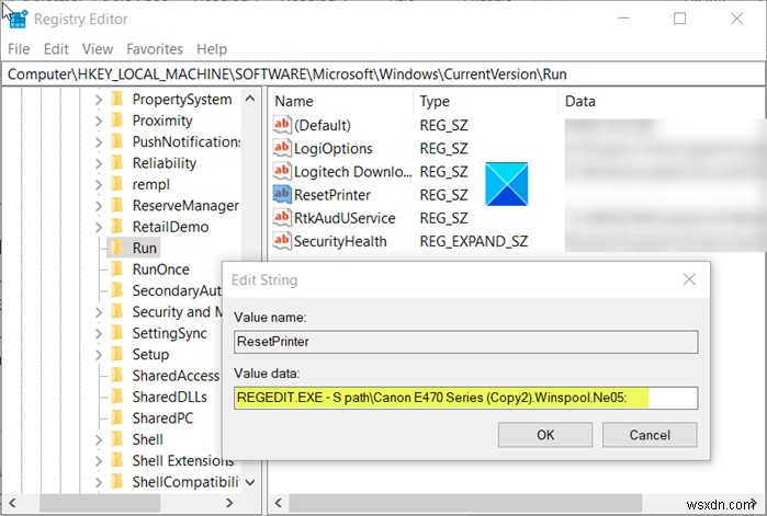 How to alter Roaming User Profiles for Printers on Windows 10