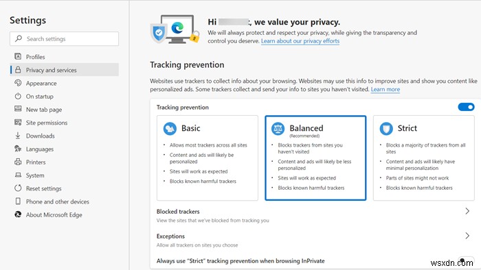 Change Edge browser settings in Windows 11/10