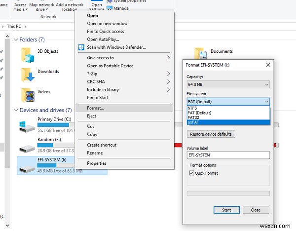 How to format a drive in exFAT so it works on both Windows and Mac