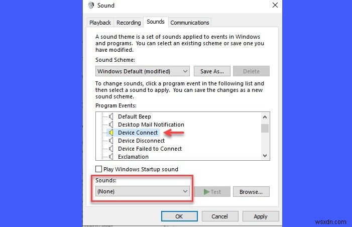Stop random USB connection or disconnection sounds on your PC