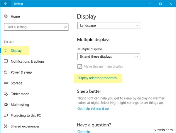 How to change Monitor Refresh Rate in Windows 11/10