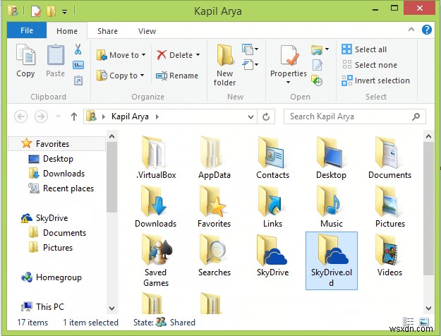 OneDrive Exclamation Mark error Icon in Windows File Explorer