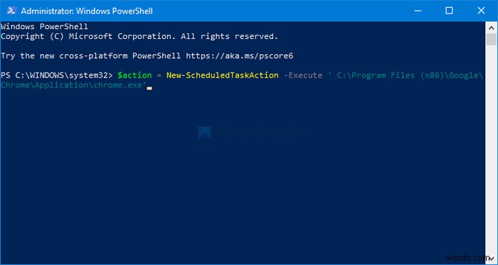How to use PowerShell to Delete or Create a Scheduled Task on Windows 11/10