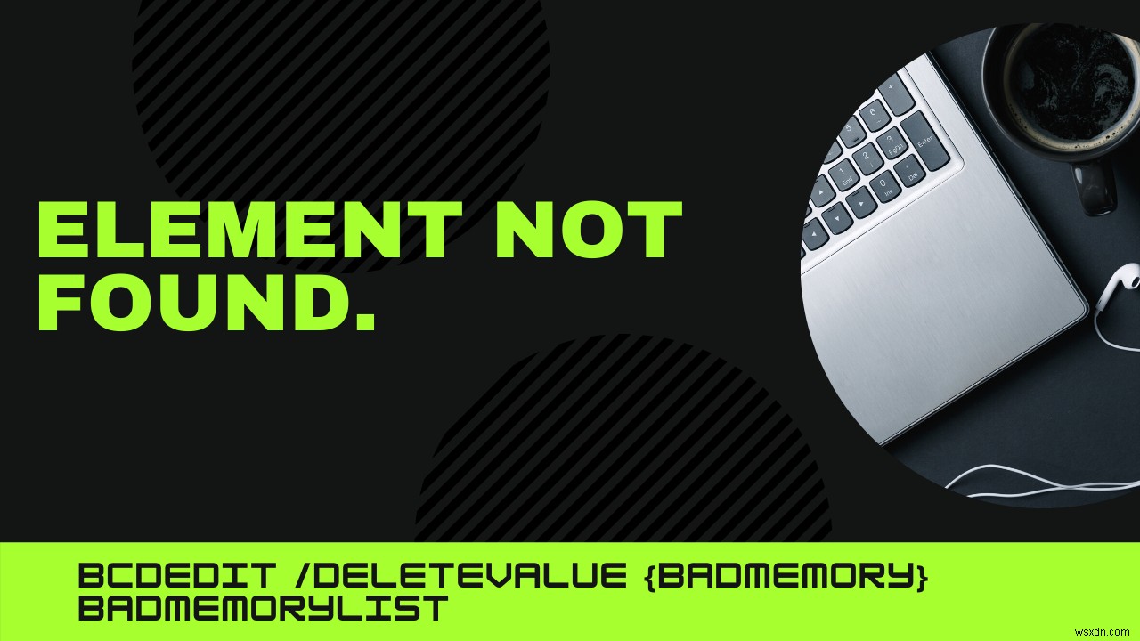 An error occurred while attempting to delete the specified data element, Element not found