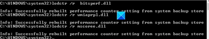 Fix Event Error 1020 & 1008 Microsoft-Windows-Perflib error