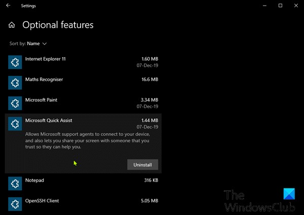 Quick Assist not working; Stuck on Loading or Connecting on Windows 11/10