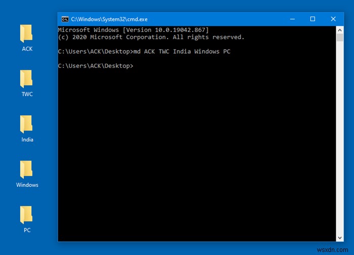How to create multiple folders at once with different names in Windows 11/10