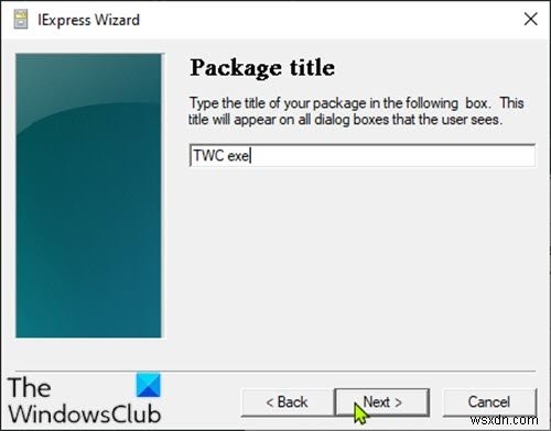 How to convert PowerShell script (PS1) file to EXE with IExpress on Windows 10