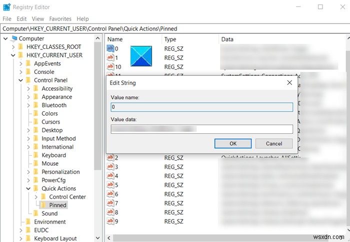 How to reset Quick Actions in Action Center in Windows 10