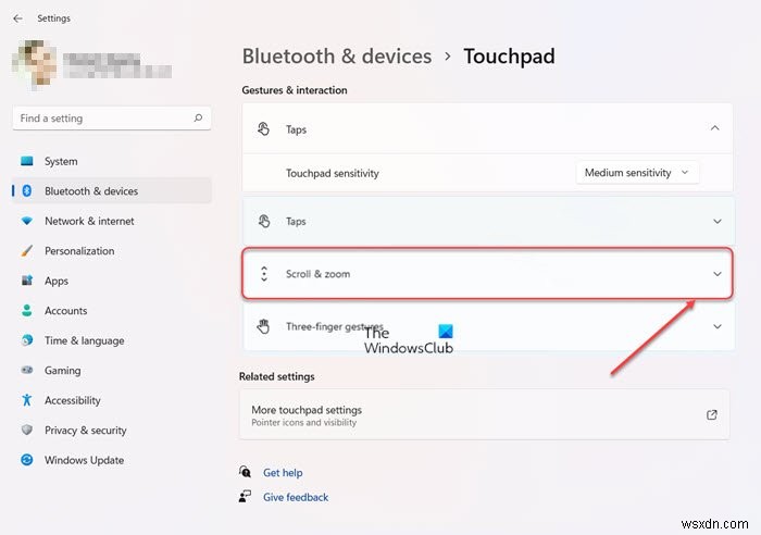 How to reverse Mouse and Touchpads scrolling direction in Windows 11/10
