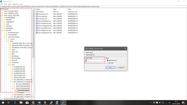 How to reverse Mouse and Touchpads scrolling direction in Windows 11/10
