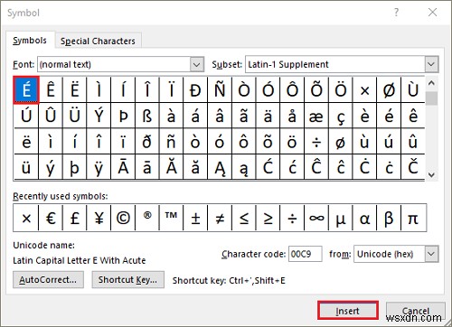 How to use Special Characters and Letters in Windows 11/10