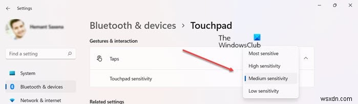 Enable, configure & use Precision Touchpad settings in Windows 11/10