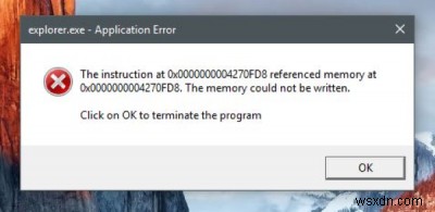 Fix Explorer.exe Application error on Windows 11/10