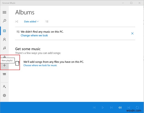 Create and edit Playlist or Radio Station on Groove Music on Windows 11/10