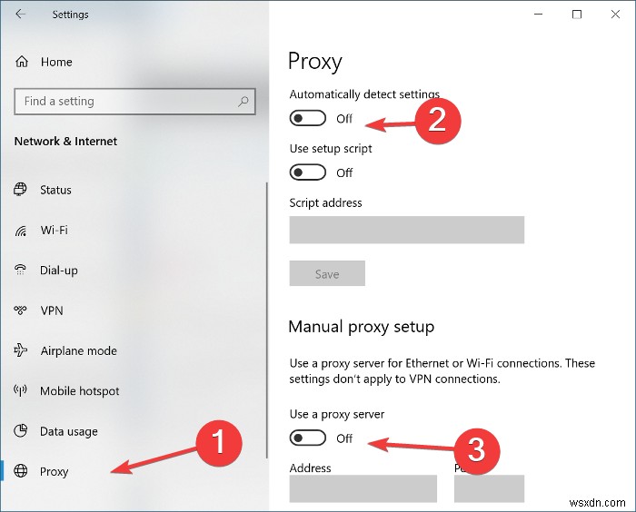 Fix The requested URL could not be retrieved error in Windows PC