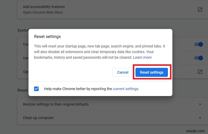 Google Chrome not showing Most visited sites shortcuts or thumbnails on Windows 10