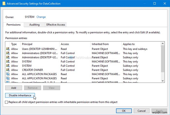 Windows Insider Program page is blank in Windows Settings