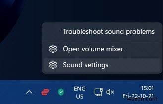 Five ways to open Sound Settings in Windows 11/10