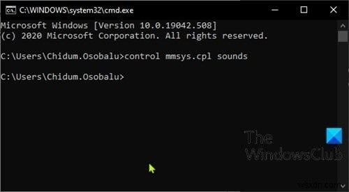 Five ways to open Sound Settings in Windows 11/10
