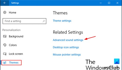 Five ways to open Sound Settings in Windows 11/10