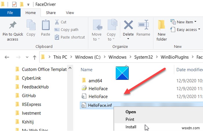 We couldn’t find a camera compatible with Windows Hello Face