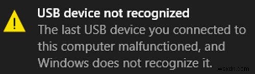 USB-C not working, charging or recognized on Windows 10
