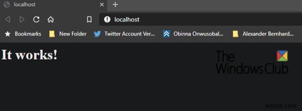 How to install Apache on Windows 11/10
