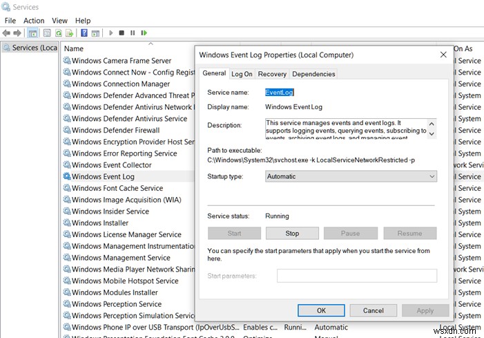 Event Viewer logs are missing in Windows 11/10