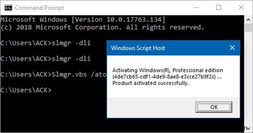 Troubleshooting MAK Activation errors and issues in Windows 11/10