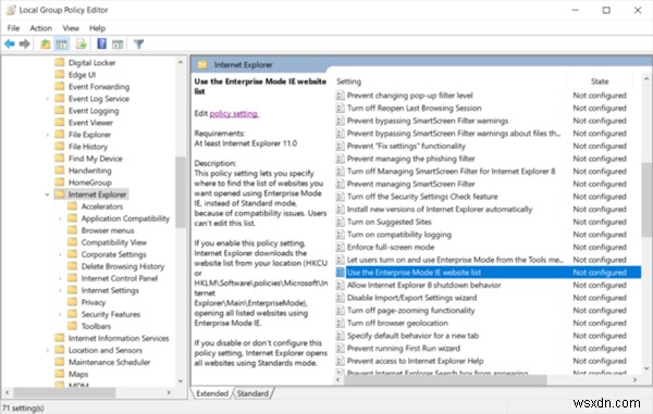 How to enable Internet Explorer Mode in new Microsoft Edge