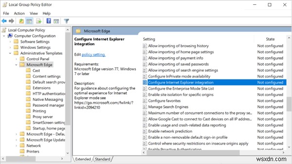 How to enable Internet Explorer Mode in new Microsoft Edge
