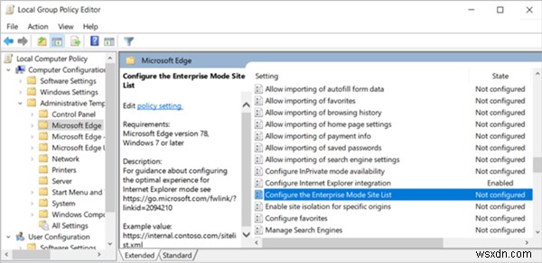 How to enable Internet Explorer Mode in new Microsoft Edge