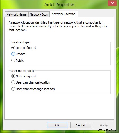 How to change Network Status from Public to Private in Windows 11/10