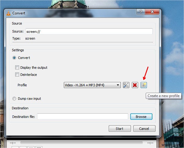 How to record Desktop Screen using VLC Player on Windows 11/10
