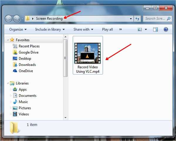How to record Desktop Screen using VLC Player on Windows 11/10