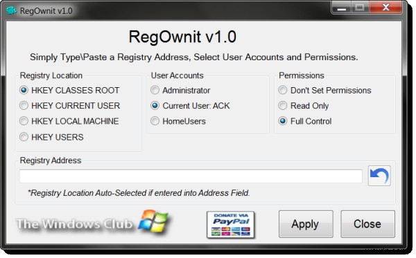 Cannot import Registry File, Not all Data was successfully written to the Registry
