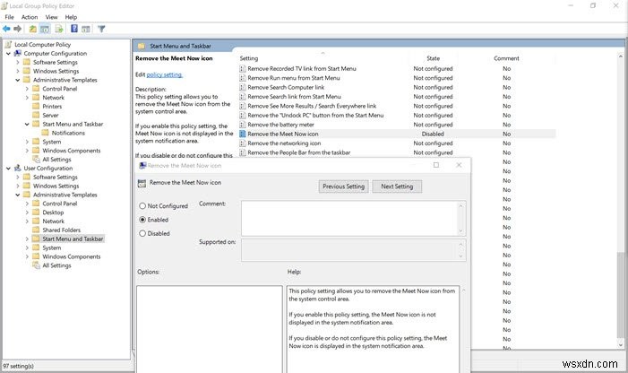 What is Meet Now in Windows 10? How do you remove it?